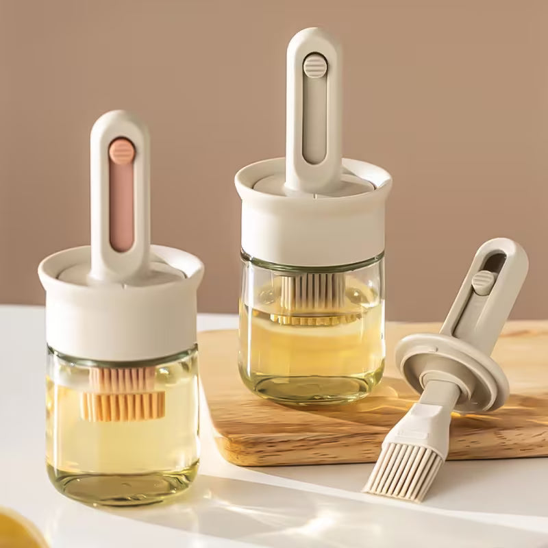 Oil Dispenser & Basting Brushes